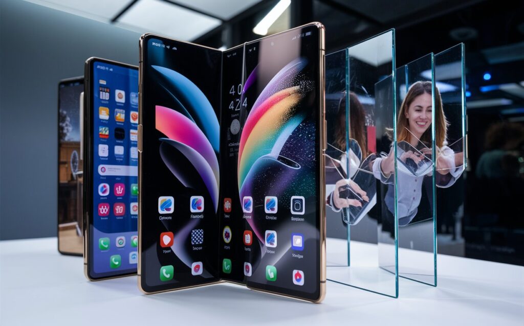 Foldable, Transparent & 8K Screens